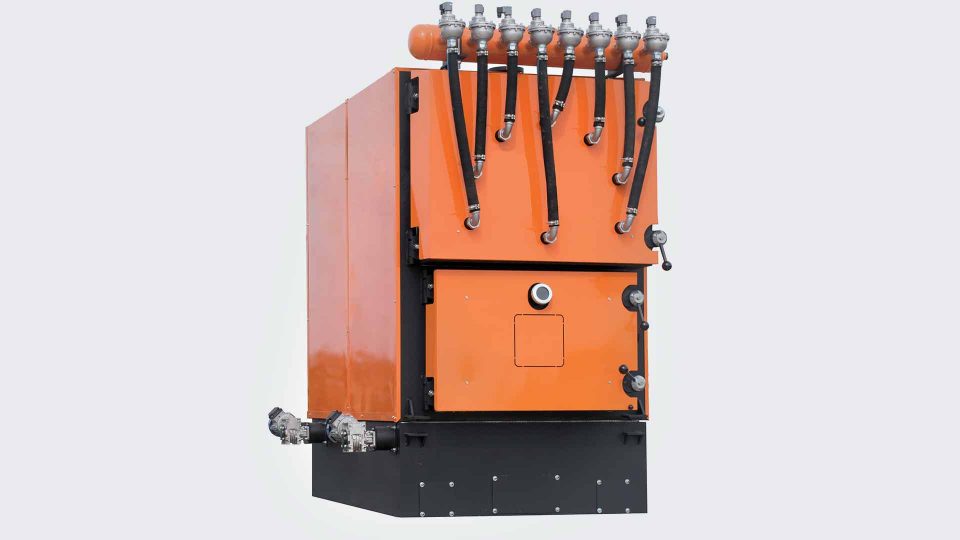 Biomass cooling system orange
