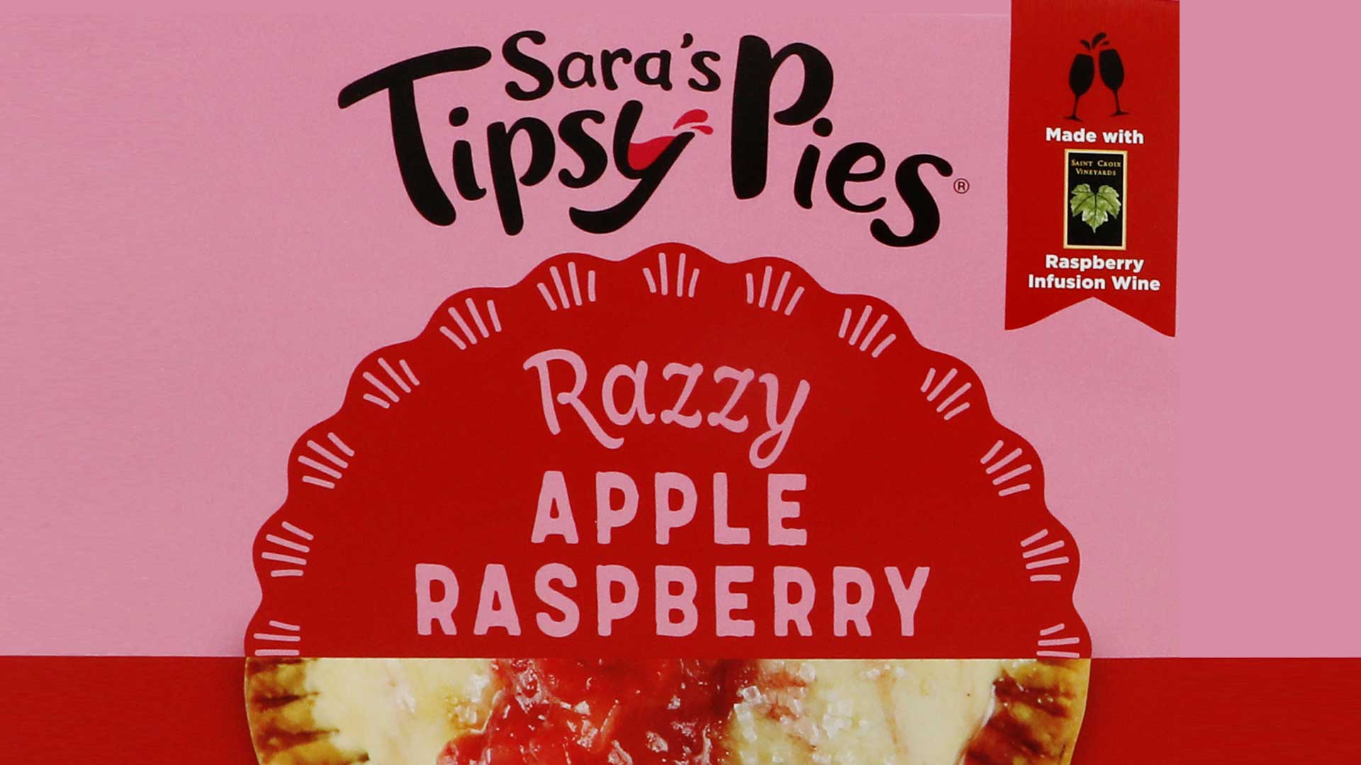 Packaging for Sara's Tipsy Pies