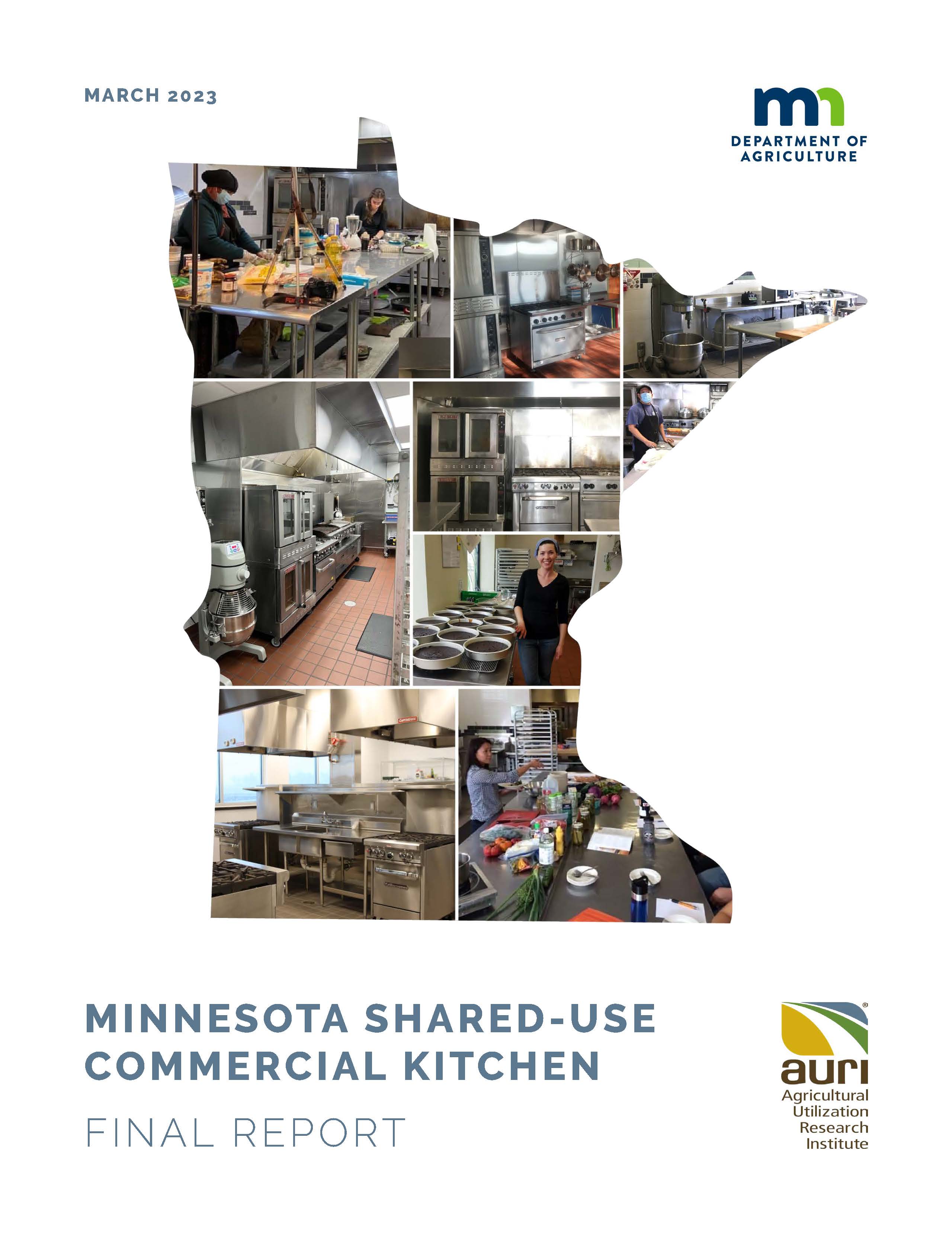 Minnesota Shared Use Commercial Kitchen Final Report AURI   SharedKitchenCover 