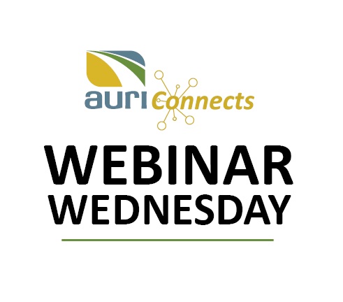 AURI Connects Webinar Wednesday graphic