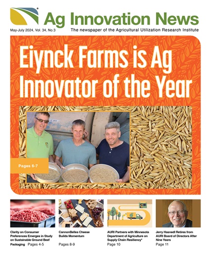 Cover of the May-July 2024 issue of Ag Innovation News